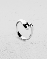 Aqua Silver Ring