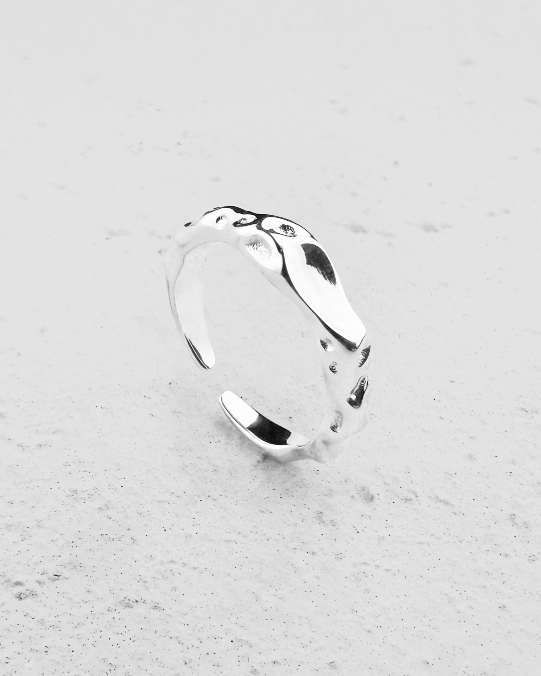 Aura Silver Ring