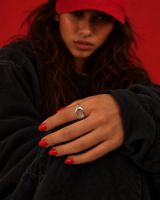 Graceful Silver Ring