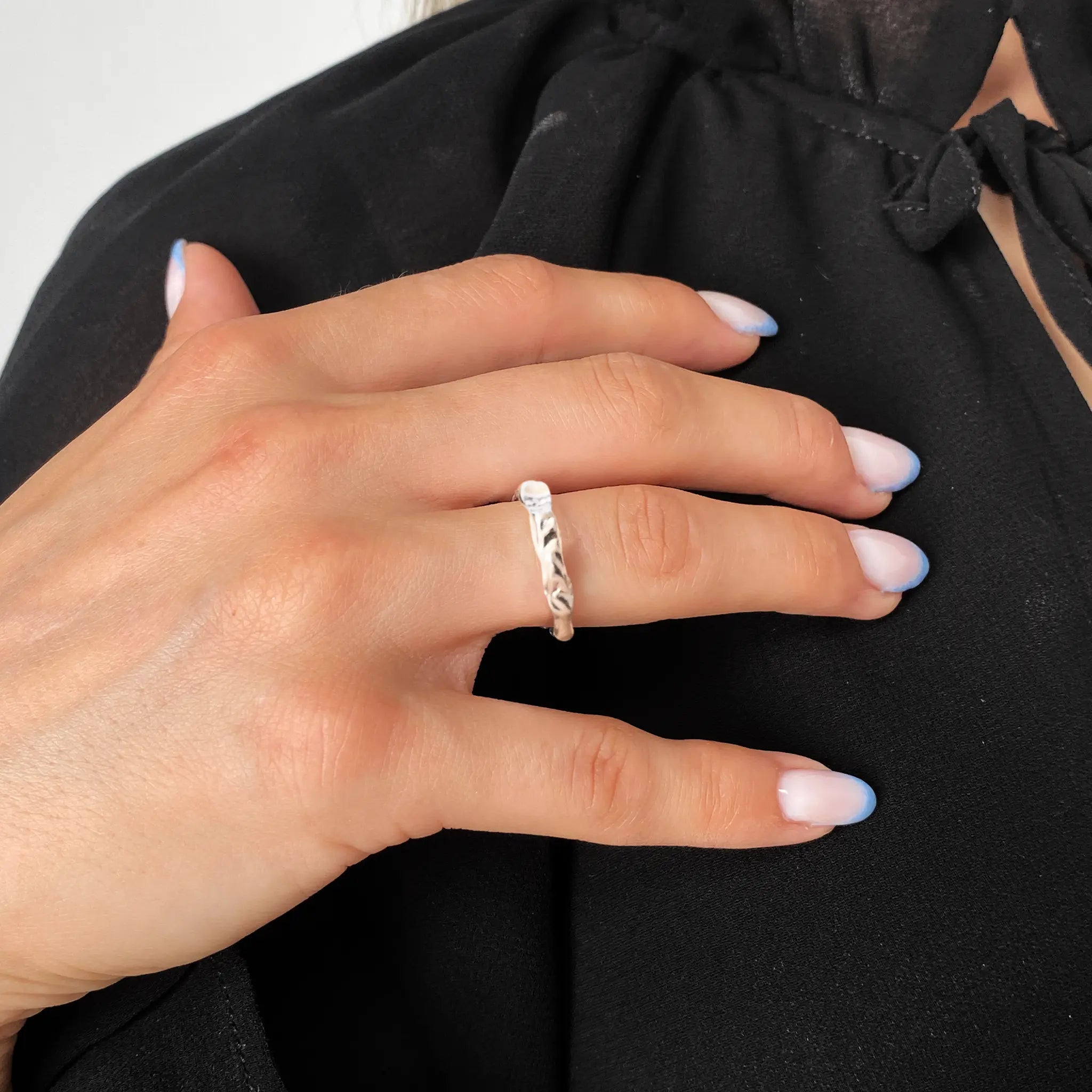 Aura Silver Ring